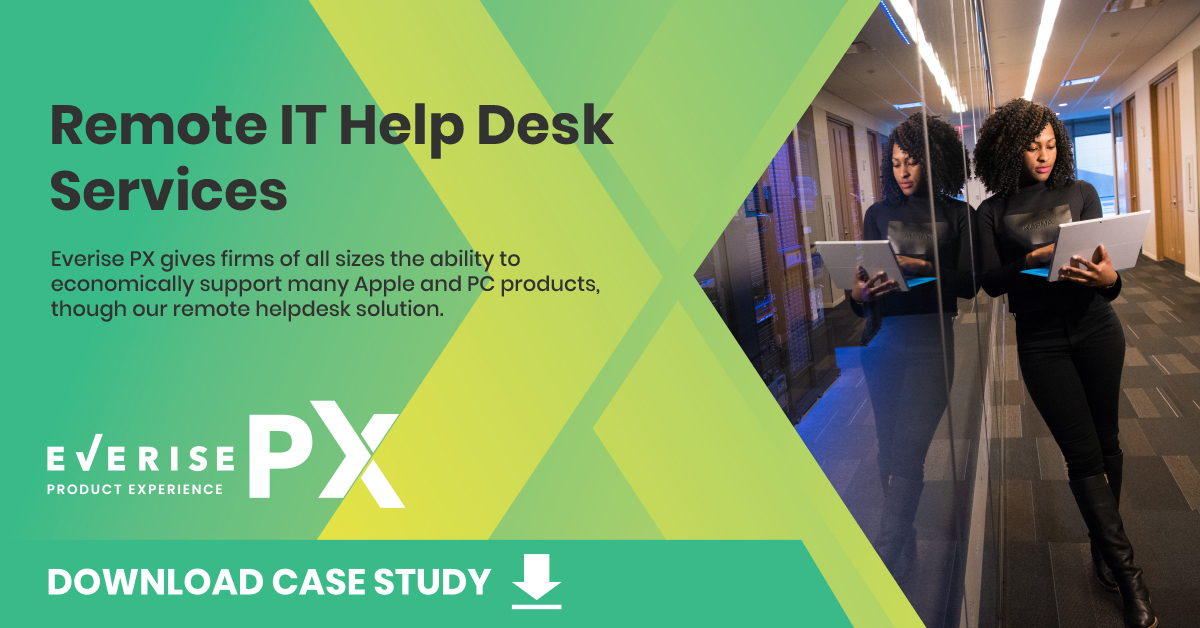 Everise Case Study Remote IT Help Desk Services Thank You